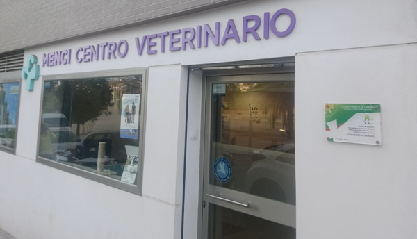 Fachada de la Clínica Veterinaria MENCI